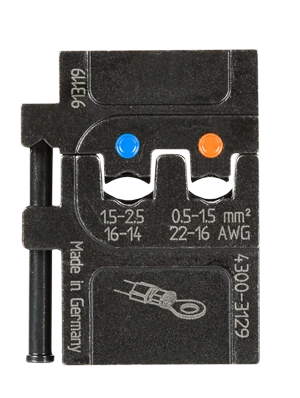 Mobile die set/4300-3129/AAA — Mobile die set/4300-3129/AAA 绝缘端子压接钳