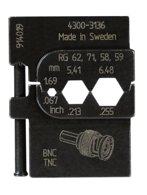 Mobile die set/4300-3136/AAA — Mobile die set/4300-3136/AAA 同轴连接器压接钳