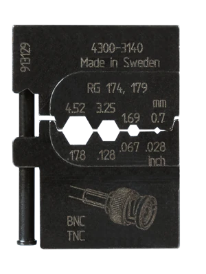Mobile die set/4300-3140/AAA — Mobile die set/4300-3140/AAA 同轴连接器压接钳