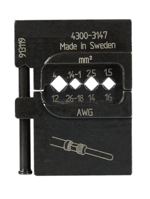Mobile die set/4300-3147/AAA — Mobile die set/4300-3147/AAA 车削针端子压接钳