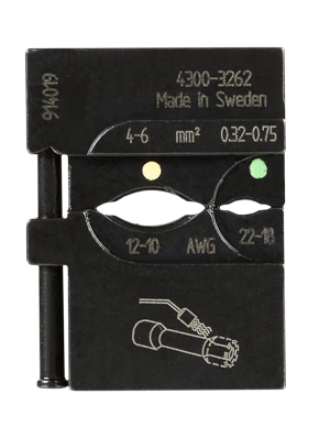 Mobile die set/4300-3262/AAA — Mobile die set/4300-3262/AAA 绝缘端子压接钳